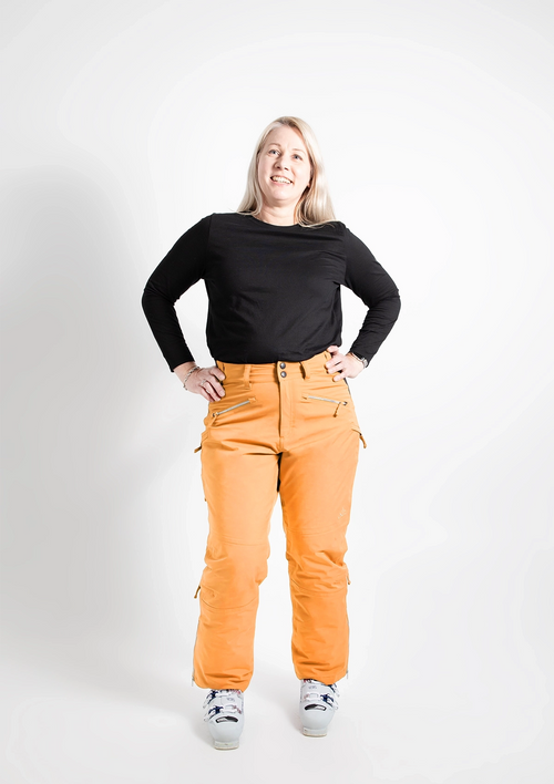 Zali Snow Pant SHORT - Apricot