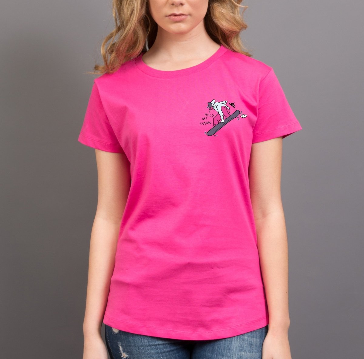 Hold My Cosmo Snowboarder Tee - Nobody's Princess