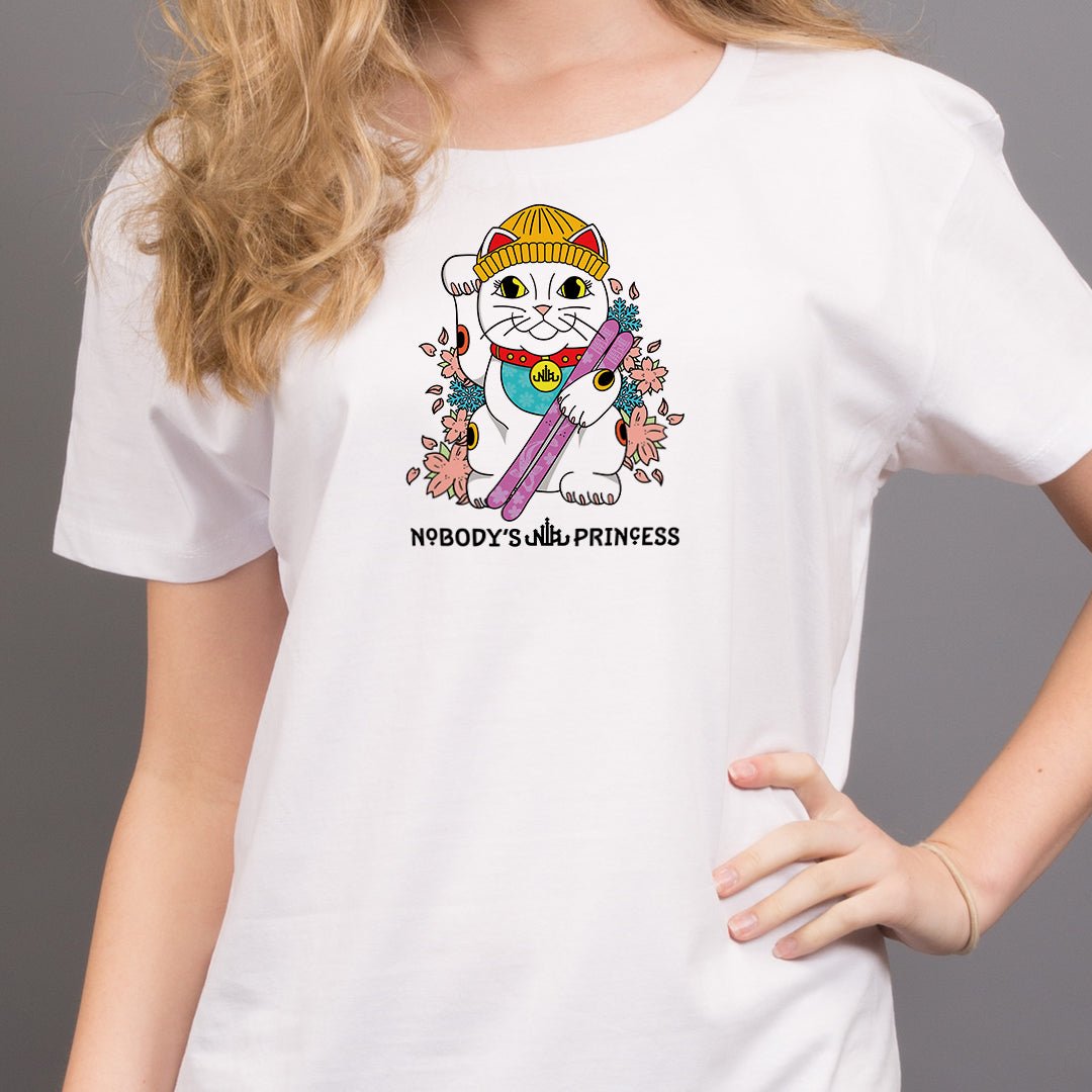 Ski Neko T-Shirt - Nobody's Princess