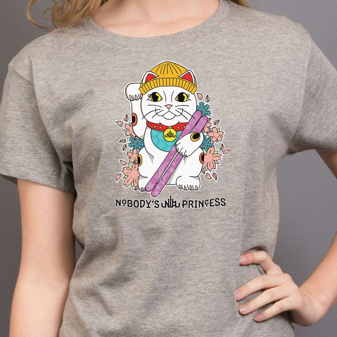 Ski Neko T-Shirt - Nobody's Princess