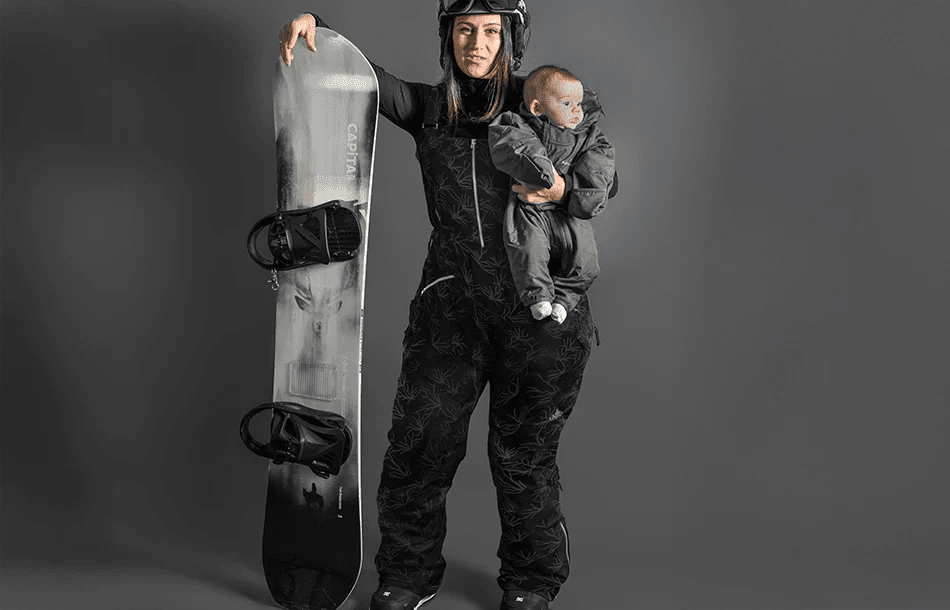 Women's Iridescent Gum Snow Outerwear