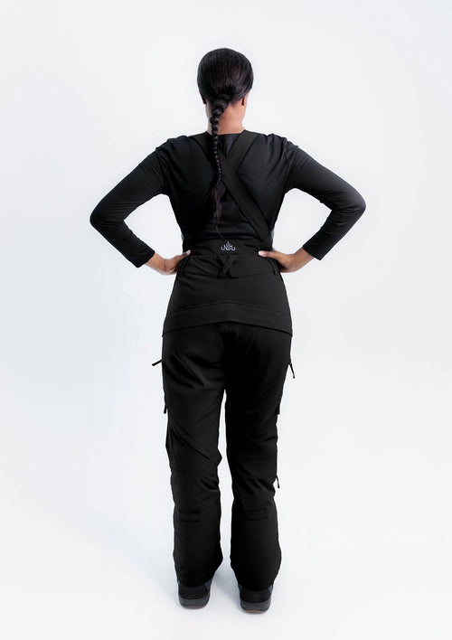 Black - Zali Snow Bib REGULAR - Nobody's Princess #colour_black