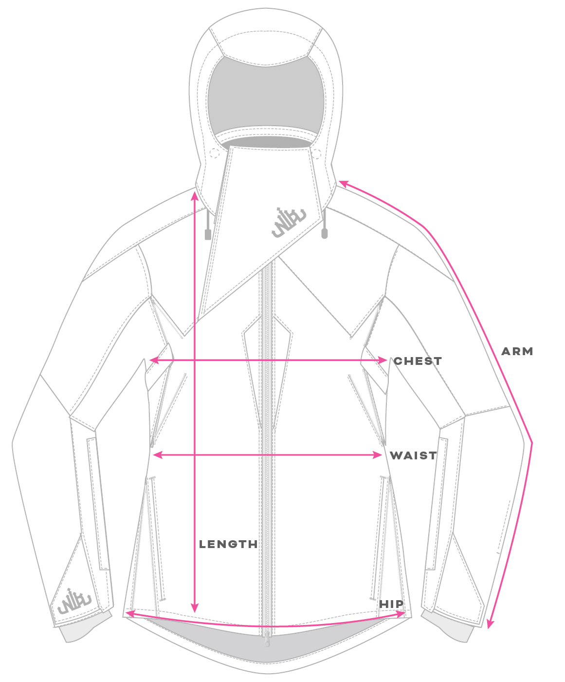 Snow Jacket Size Guide | Nobody's Princess
