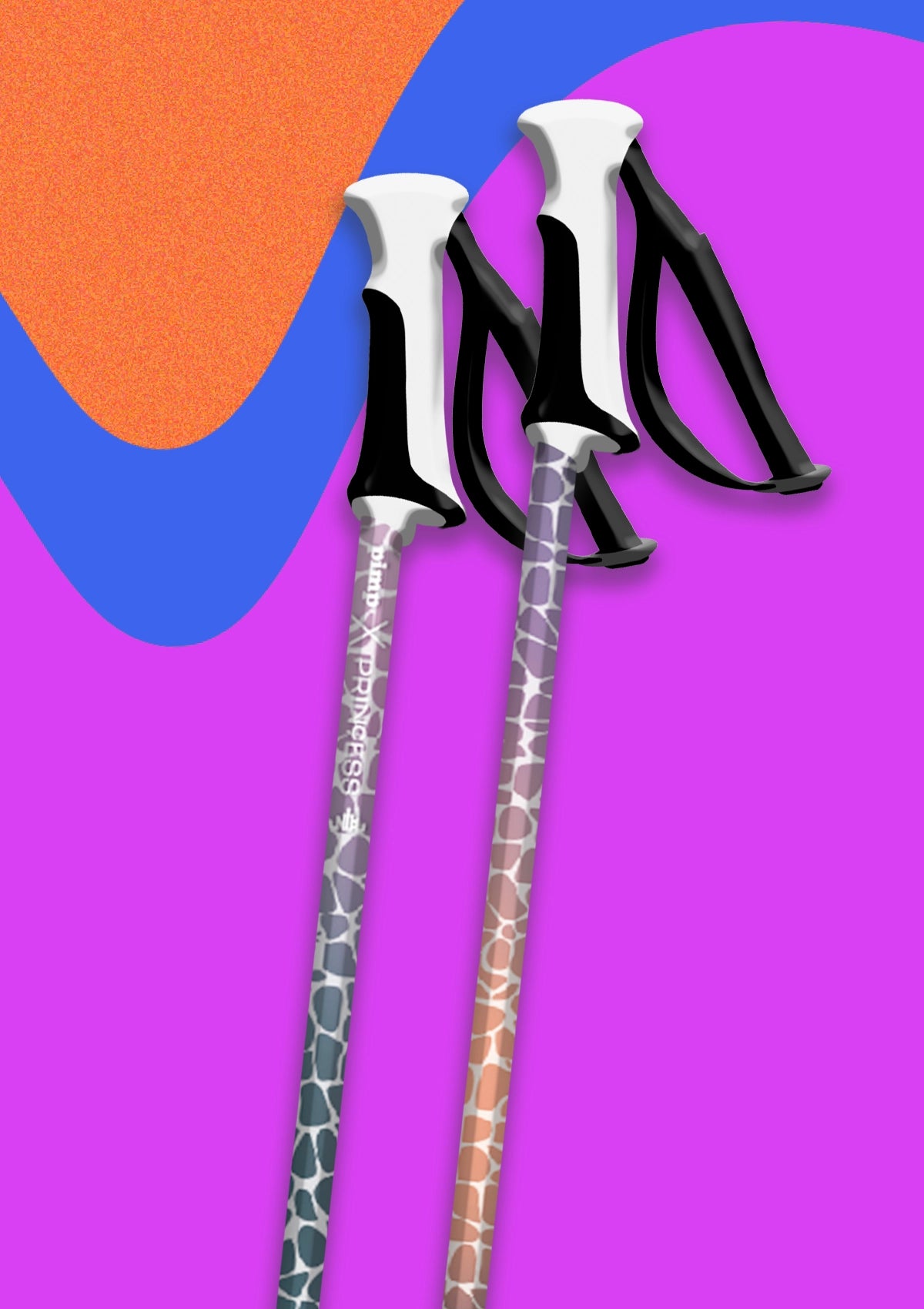 Lumi - Pimp X Princess Ski Pole Wraps #colour_lumi