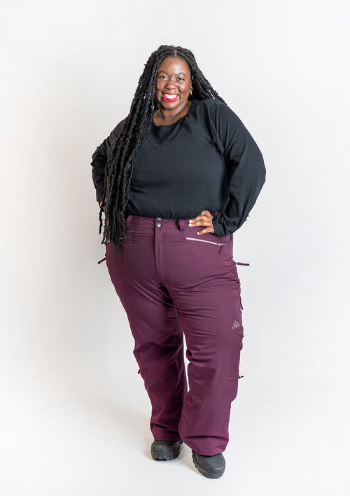 Mila Snow Pant REGULAR - Plum
