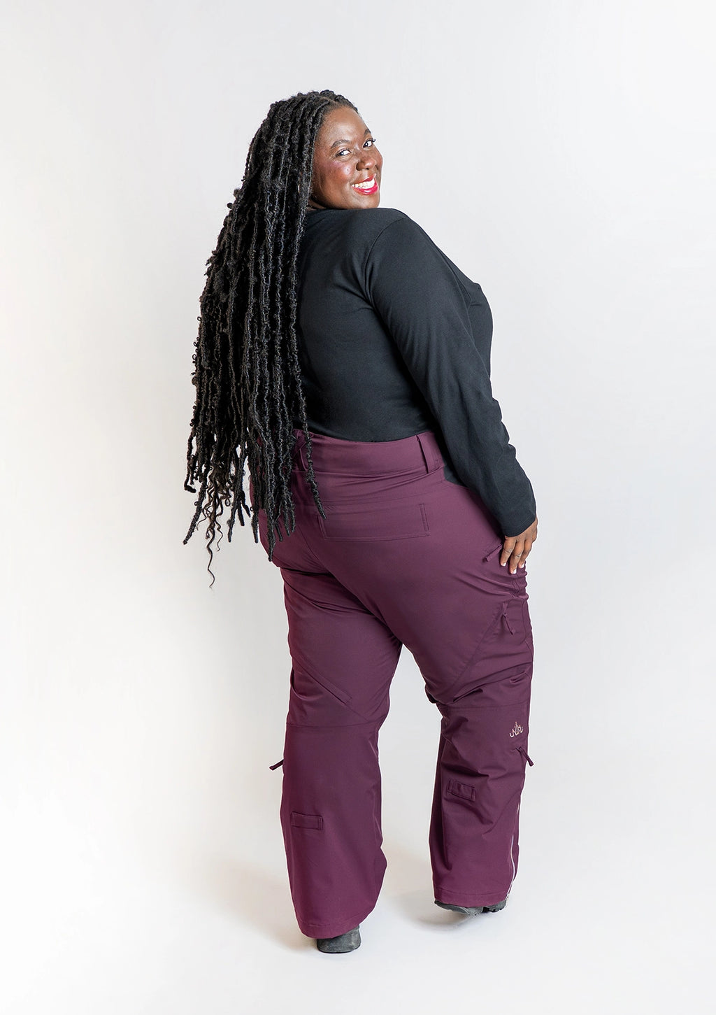 Plum - Mila Snow Pant REGULAR - Nobody's Princess #colour_plum