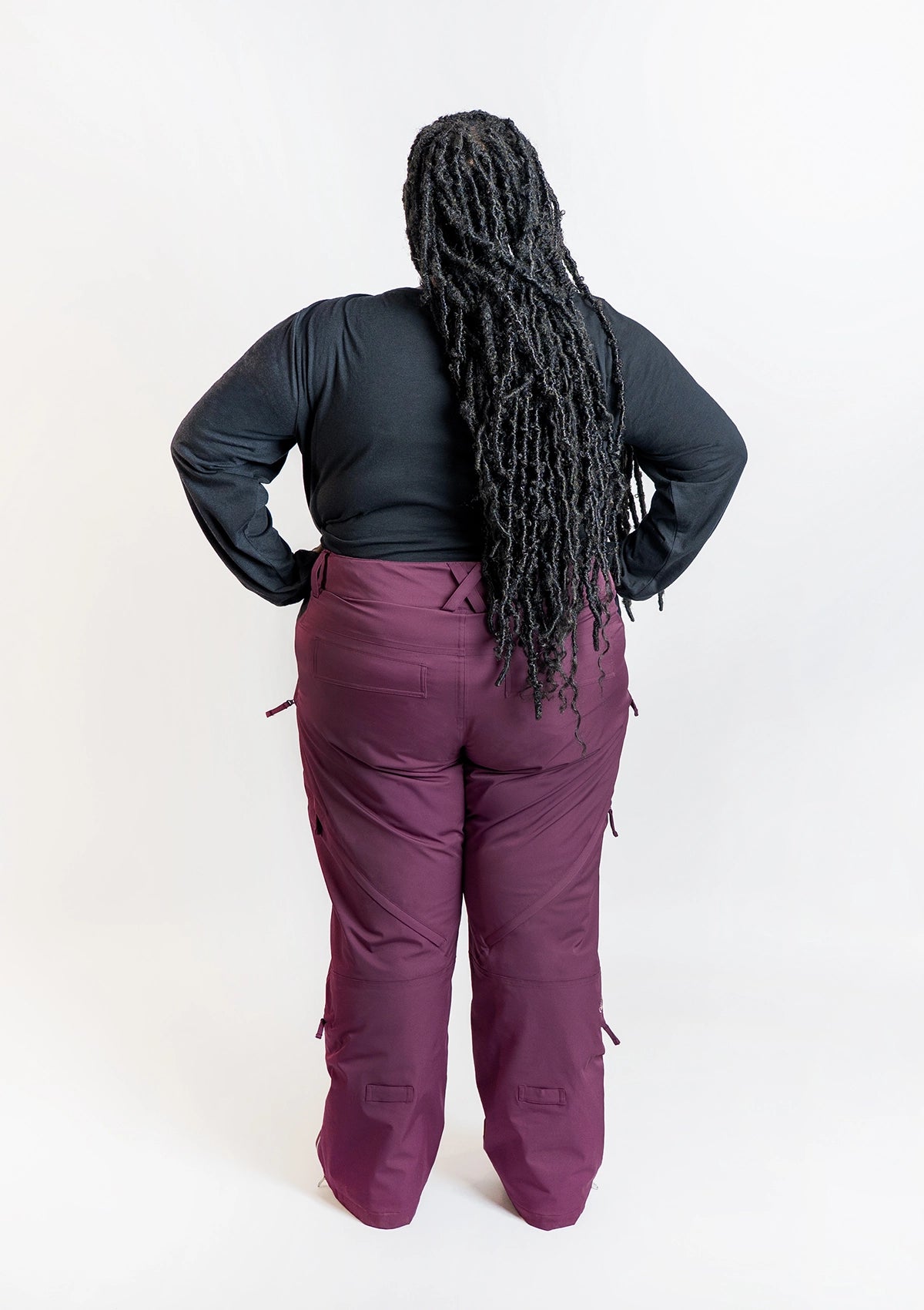 Plum - Mila Snow Pant REGULAR - Nobody's Princess #colour_plum