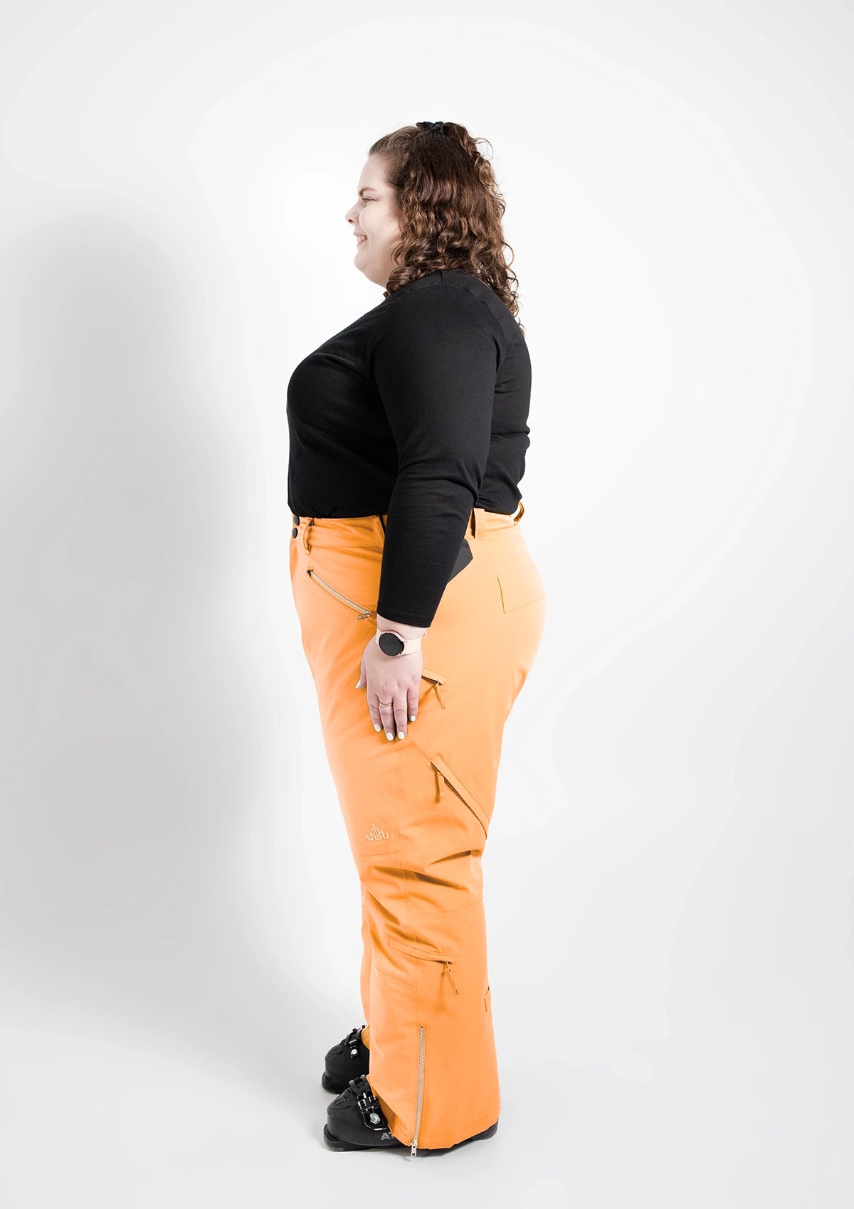 Apricot - Mila Snow Pant REGULAR - Nobody's Princess #colour_apricot