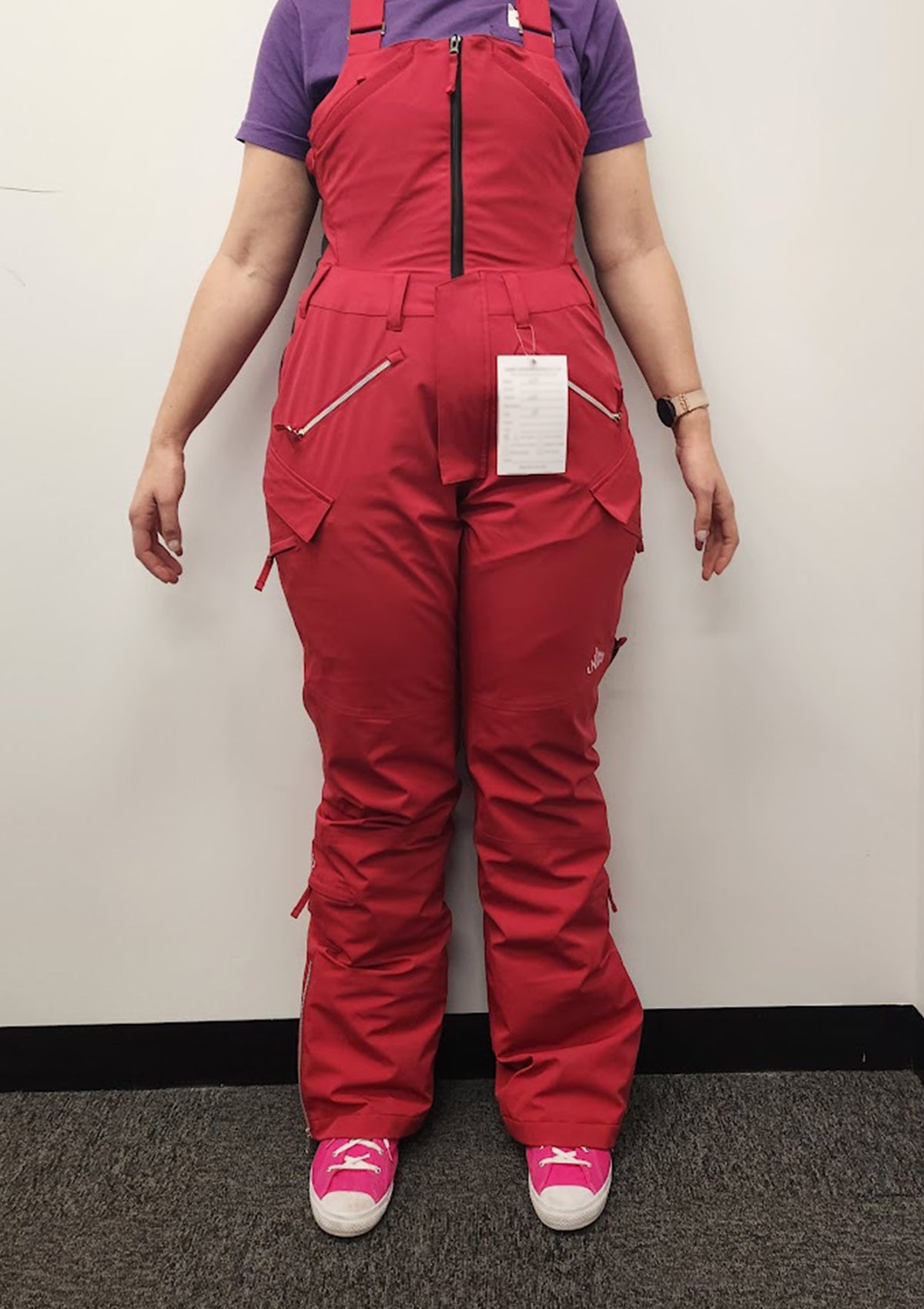 Zali Snow Bib Red - Tall - AU14/US10