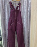 Zali Snow Bib Plum - Short - AU18/US1X (Ex-Photoshoot)