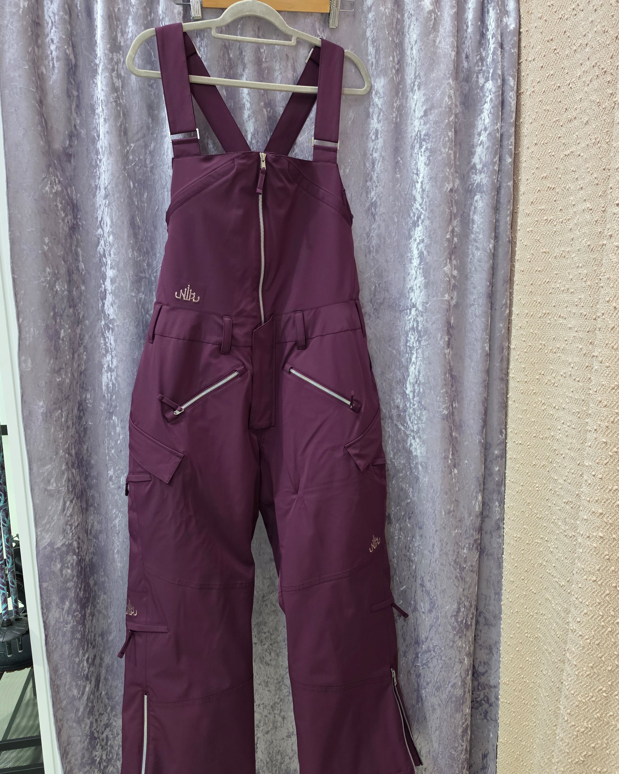 Zali Snow Bib Plum - Short - AU18/US1X (Ex-Photoshoot)