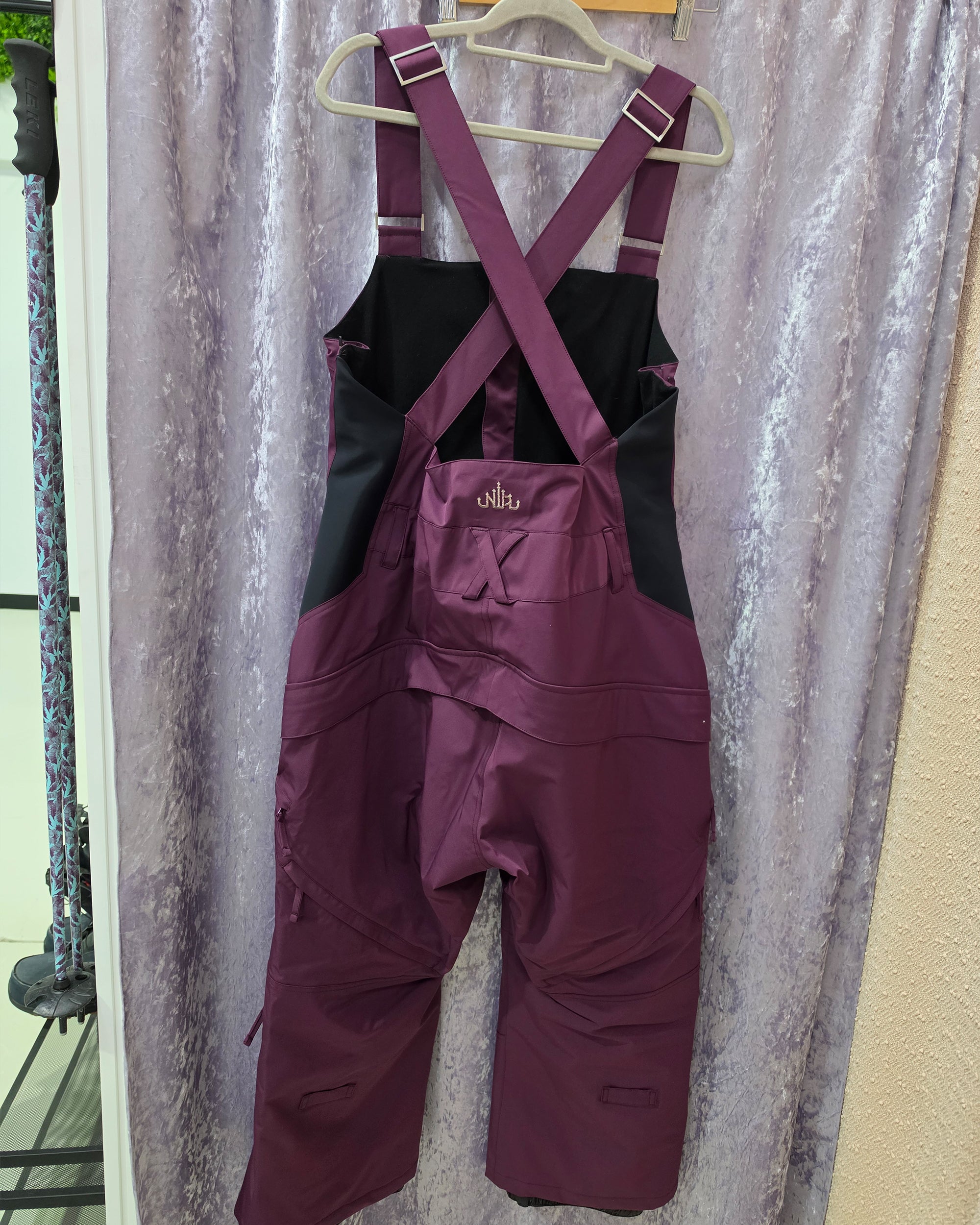 Zali Snow Bib Plum - Short - AU18/US1X (Ex-Photoshoot)
