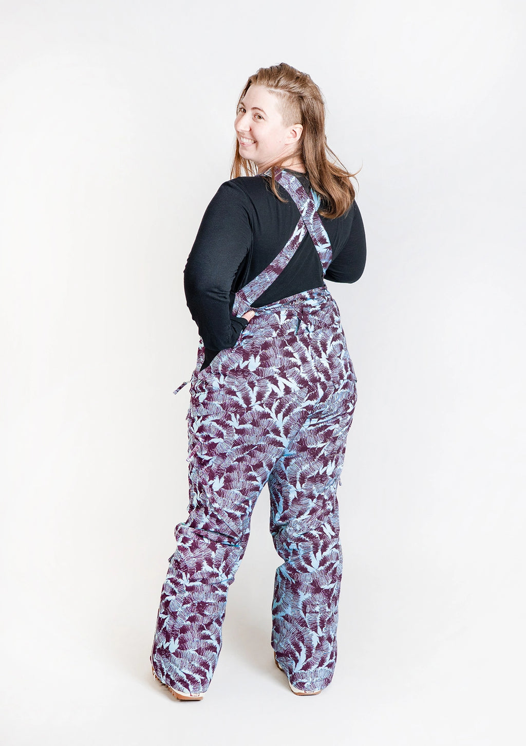 Sliva - Zali Snow Bib SHORT - Nobody's Princess #colour_sliva