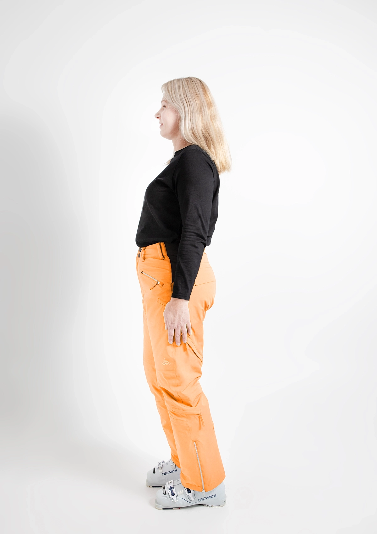 Apricot - Zali Snow Pant SHORT - Nobody's Princess #colour_apricot