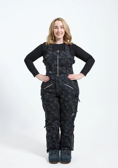 Zali Snow Bib SHORT - Iridescent Gum