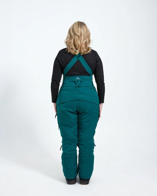 Moss - Zali Snow Bib SHORT - Nobody's Princess #colour_moss