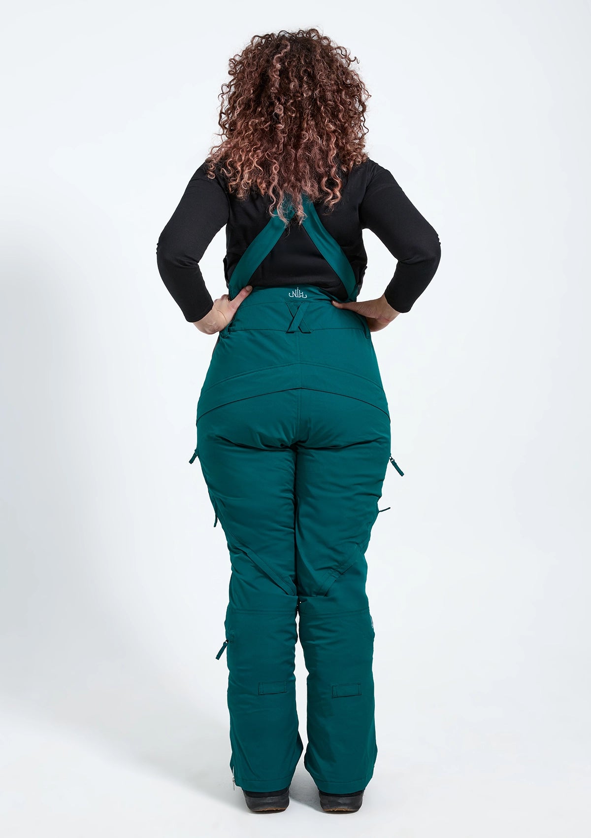 Moss - Zali Snow Bib TALL - Nobody's Princess #colour_moss