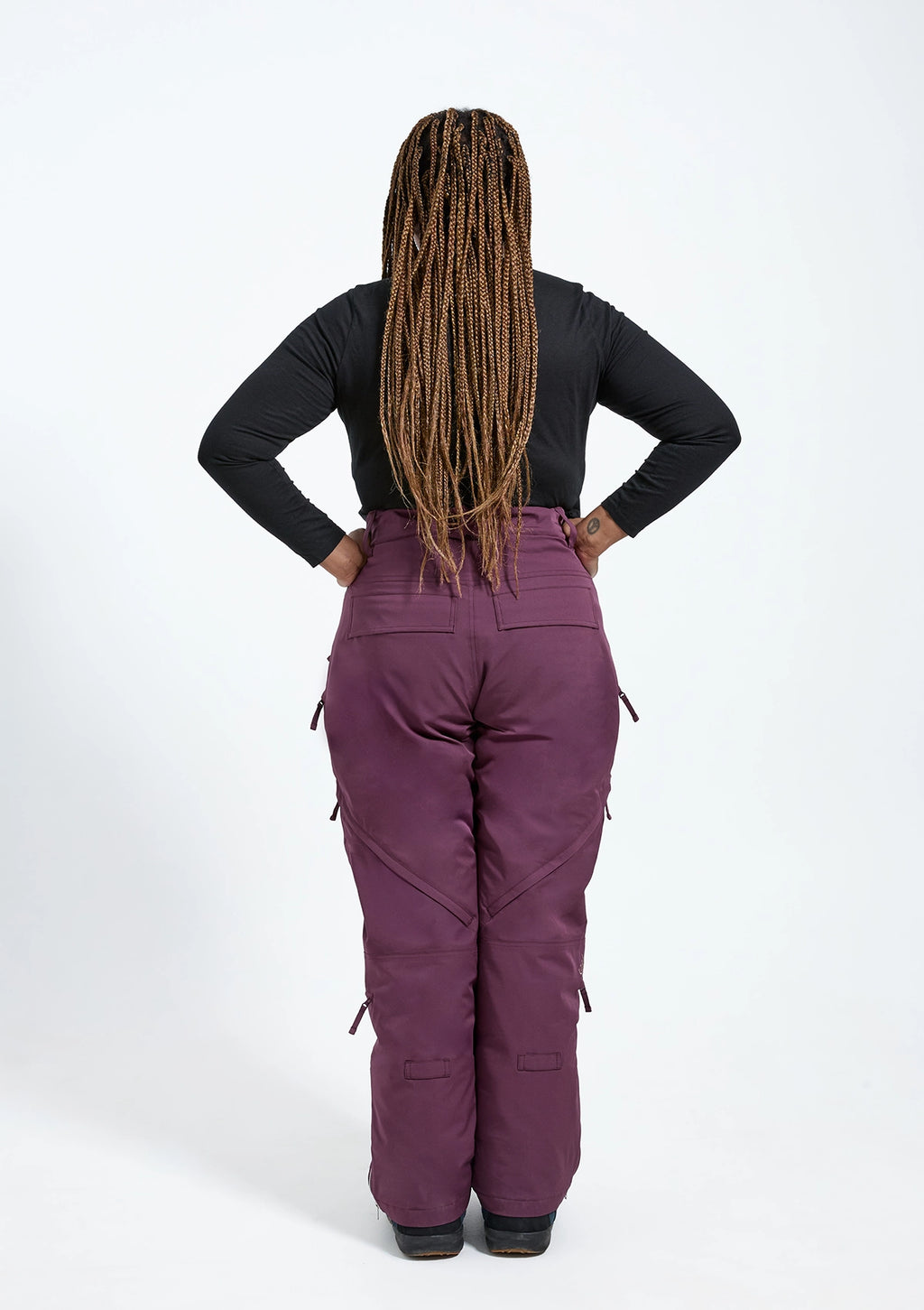 Plum - Zali Snow Pant REGULAR - Nobody's Princess #colour_plum