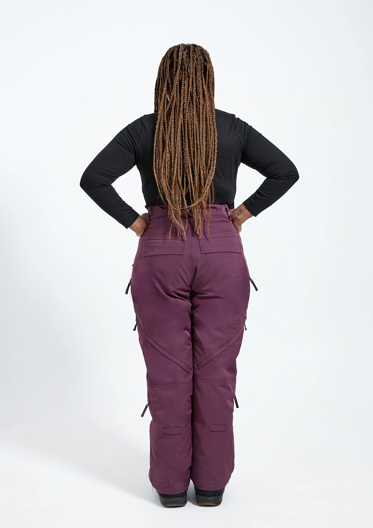Plum - Zali Snow Pant REGULAR - Nobody's Princess #colour_plum