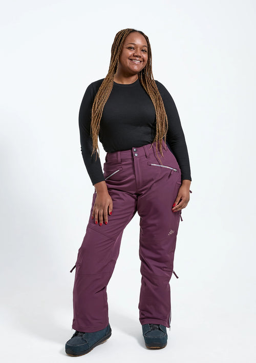 Zali Snow Pant REGULAR - Plum