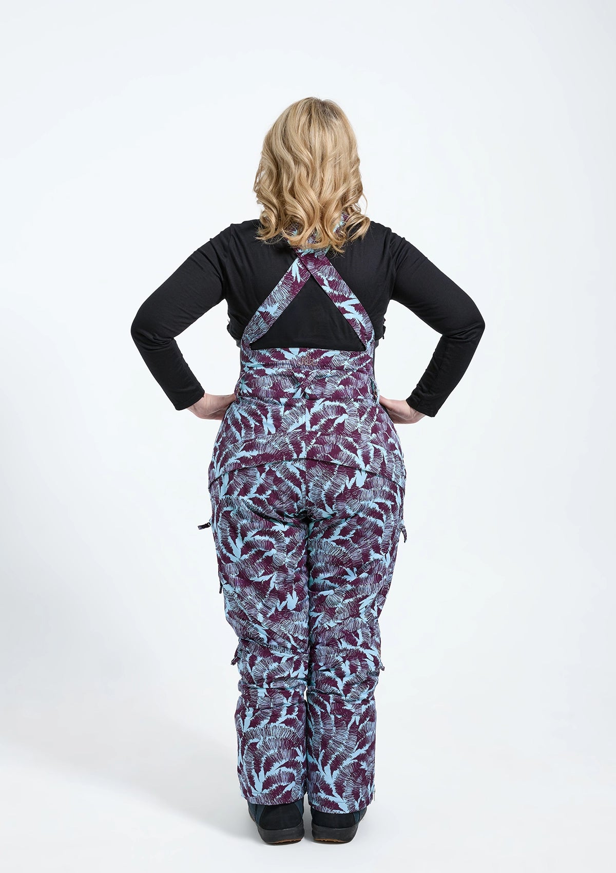 Sliva - Zali Snow Bib SHORT - Nobody's Princess  #colour_sliva