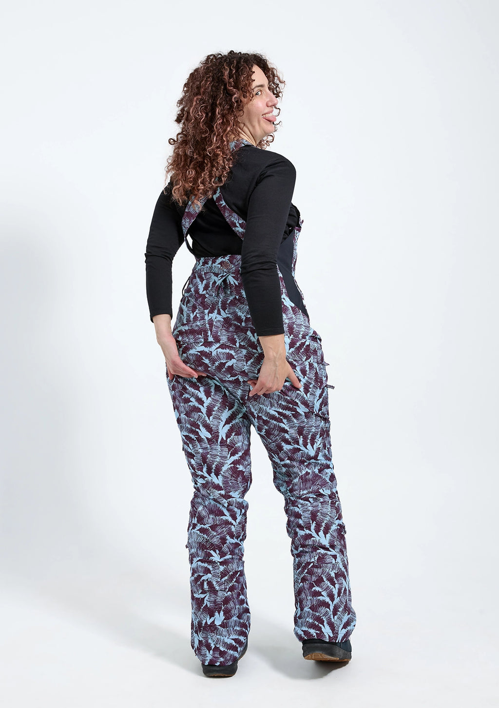 Sliva - Zali Snow Bib TALL - Nobody's Princess #colour_sliva