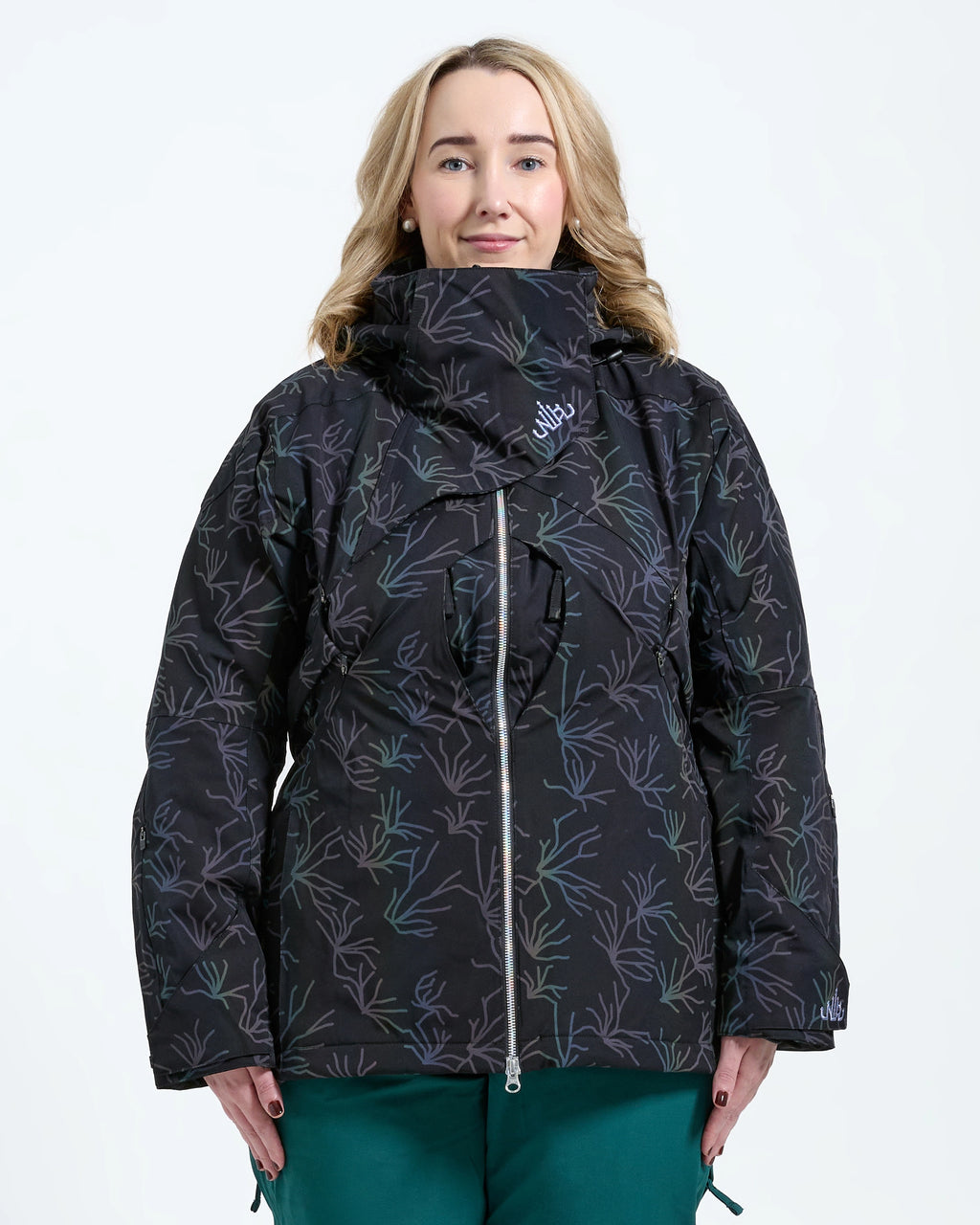 Iridescent Gum - Anna Snow Jacket - Nobody's Princess $Joanna is wearing size AU12/US08 #colour_iridescent gum 