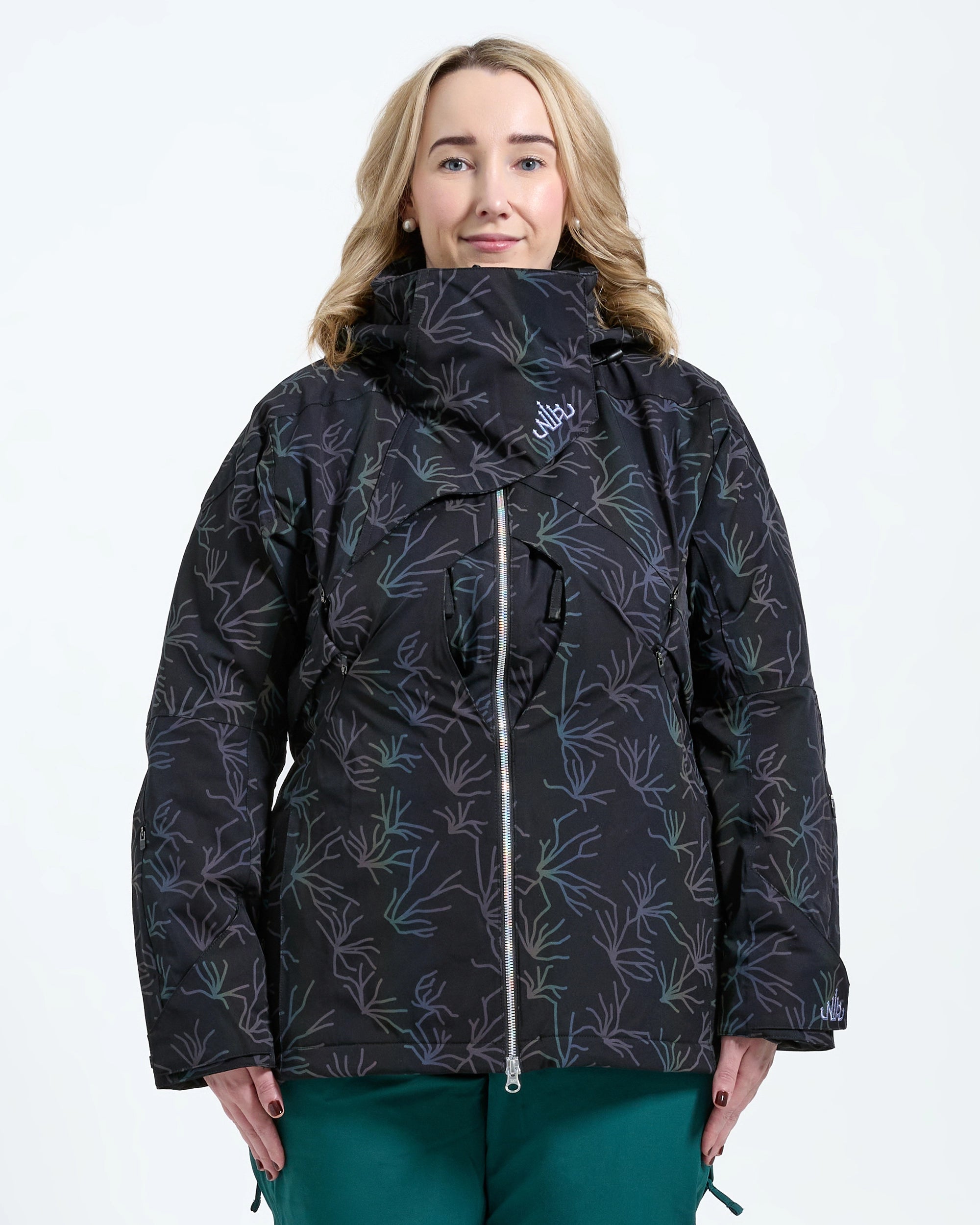 Iridescent Gum - Anna Snow Jacket - Nobody's Princess $Joanna is wearing size AU12/US08 #colour_iridescent gum 