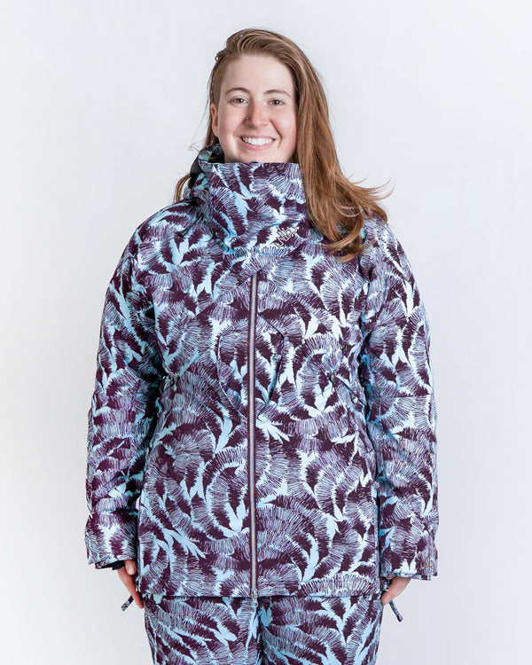 Anna Snow Jacket - Sliva