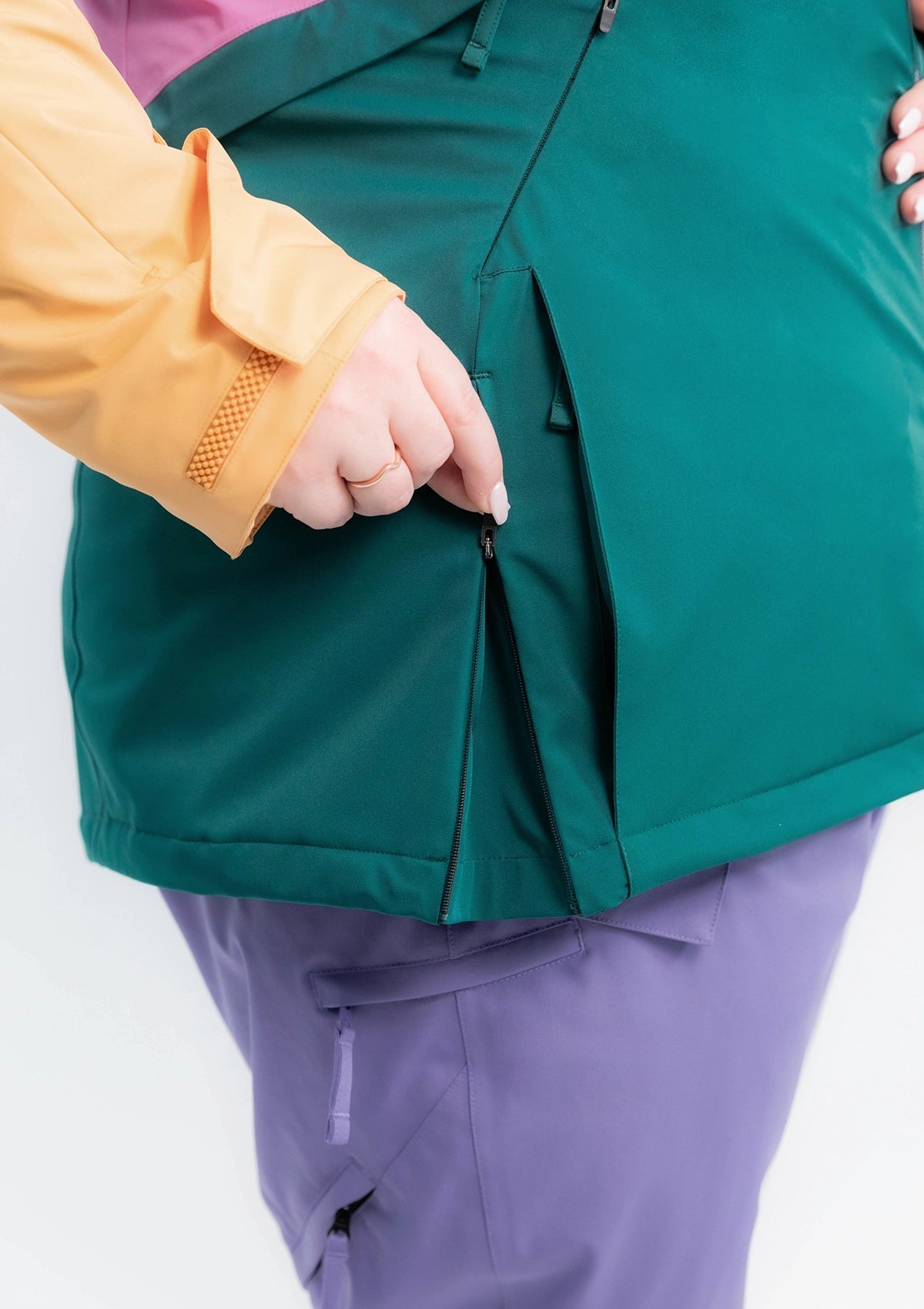 Pop Block - Anna Snow Jacket - Nobody's Princess #colour_pop block