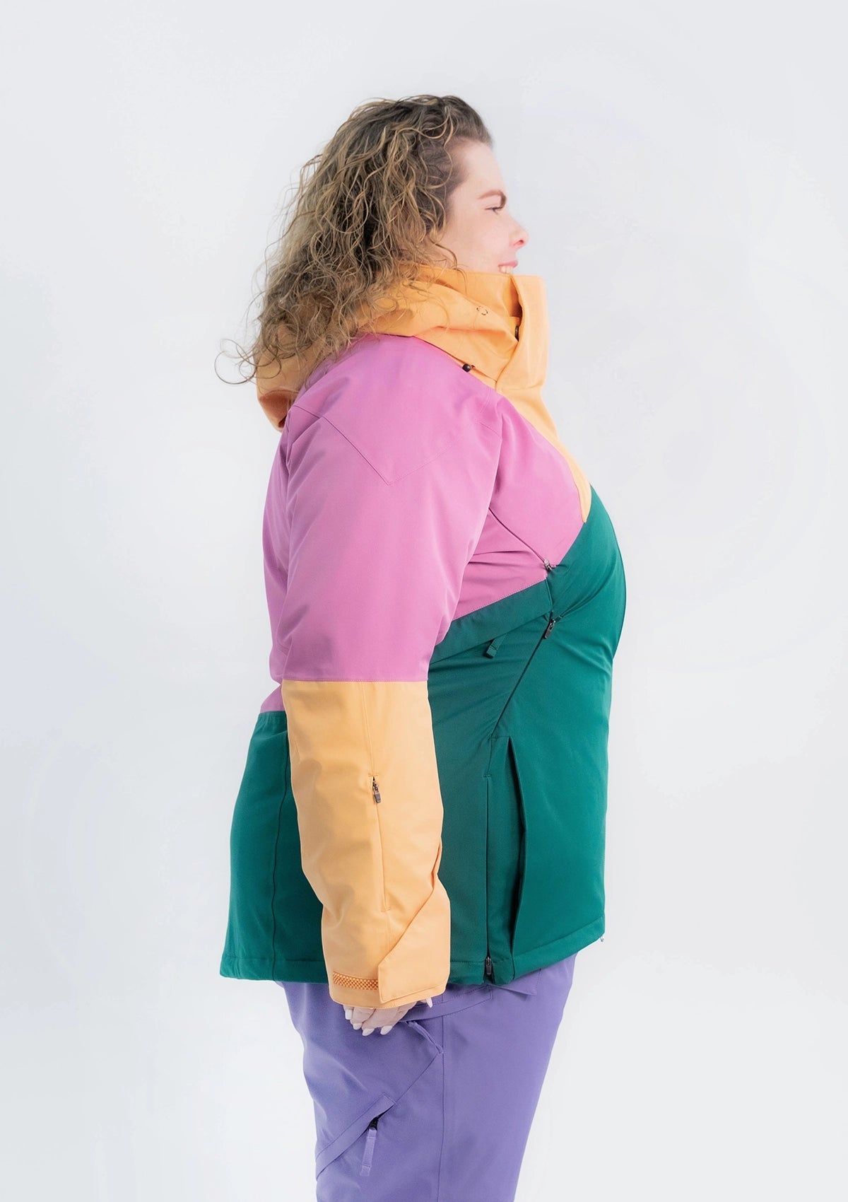 Pop Block - Anna Snow Jacket - Nobody's Princess #colour_pop block