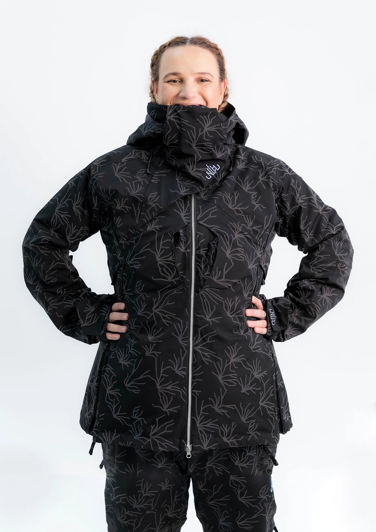 Iridescent Gum - Anna Snow Jacket - Nobody's Princess $Josie is wearing size AU14/US10 #colour_iridescent gum