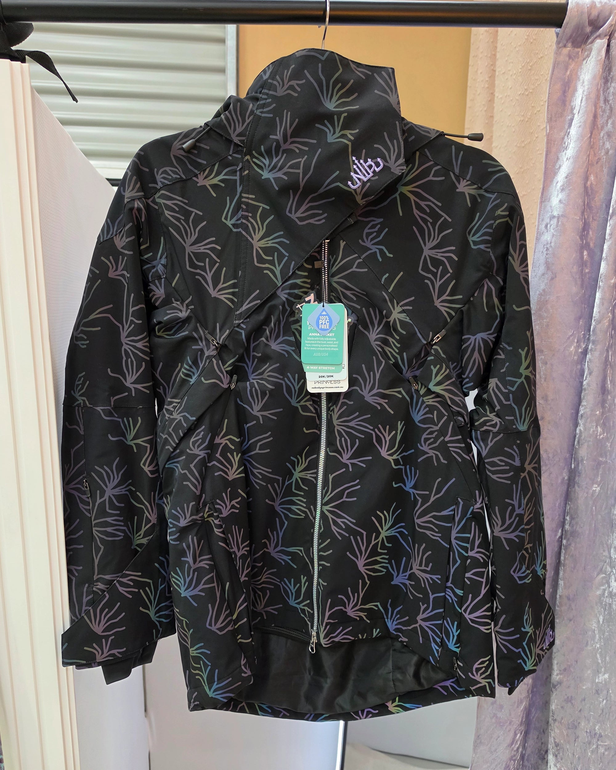 Anna Jacket Iridescent Gum  - AU8/US4 (Ex-Demo)