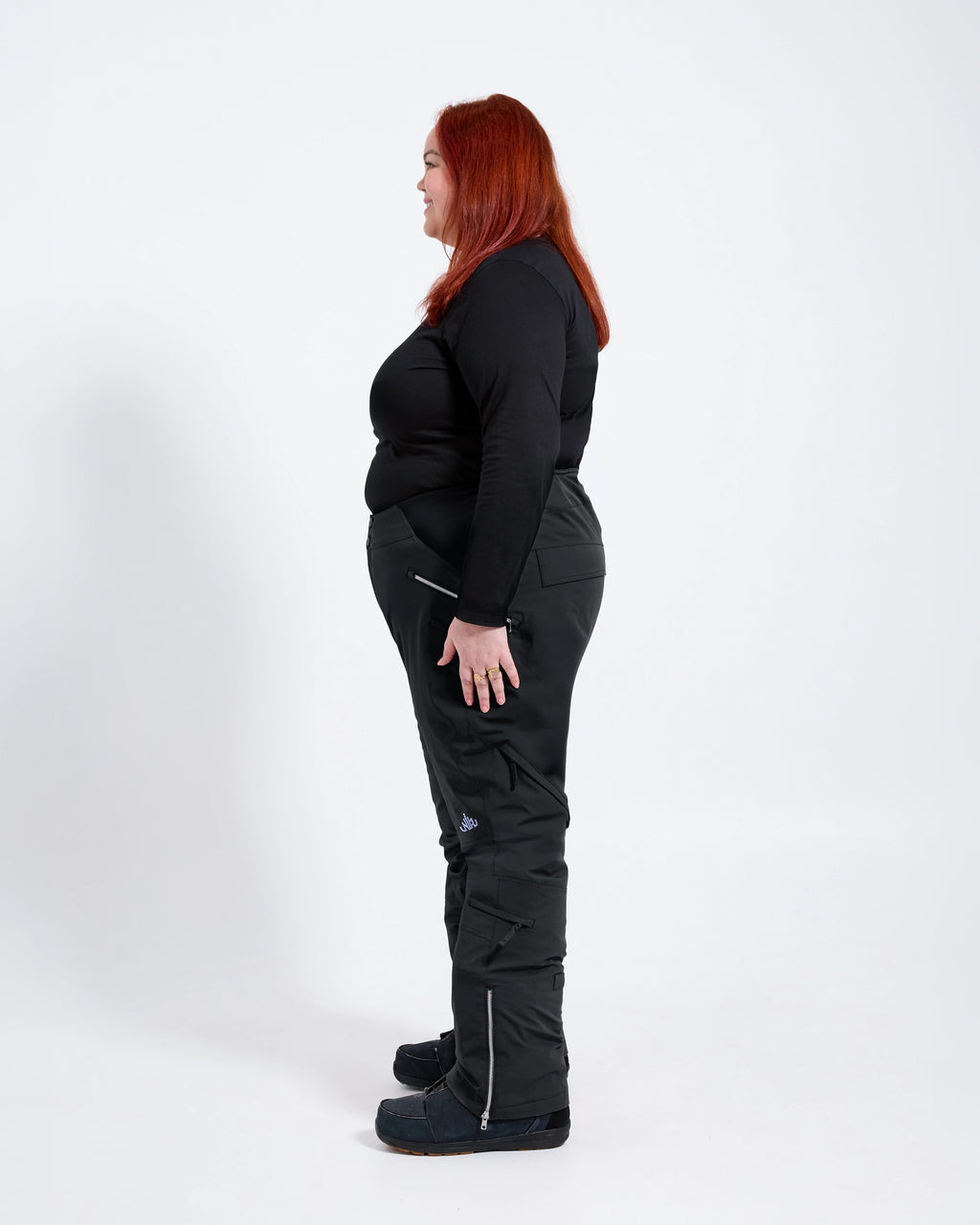 Black - Beatrice Snow Pant REGULAR - Nobody's Princess #colour_black