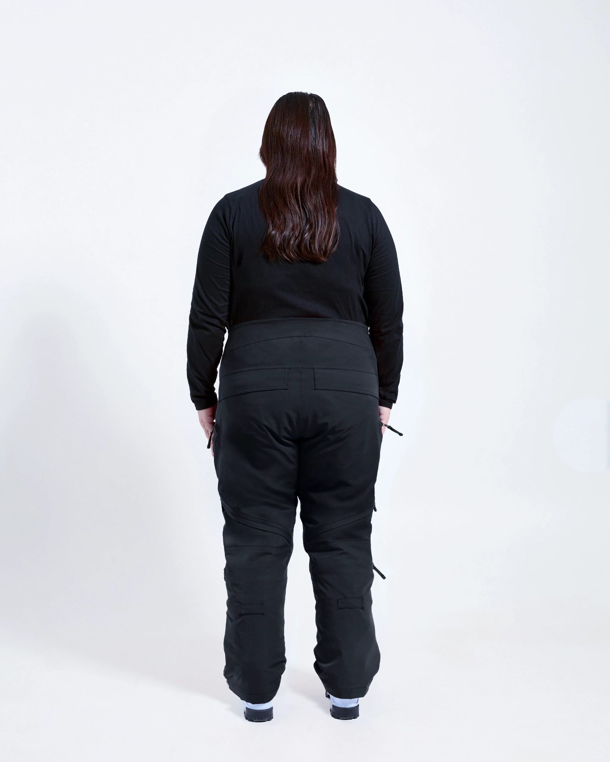 Black - Beatrice Snow Pant SHORT - Nobody's Princess #colour_black 