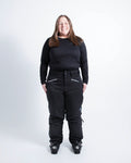 Black - Mila Snow Pant REGULAR - Nobody's Princess $Janine is wearing size AU14/US10 #colour_black