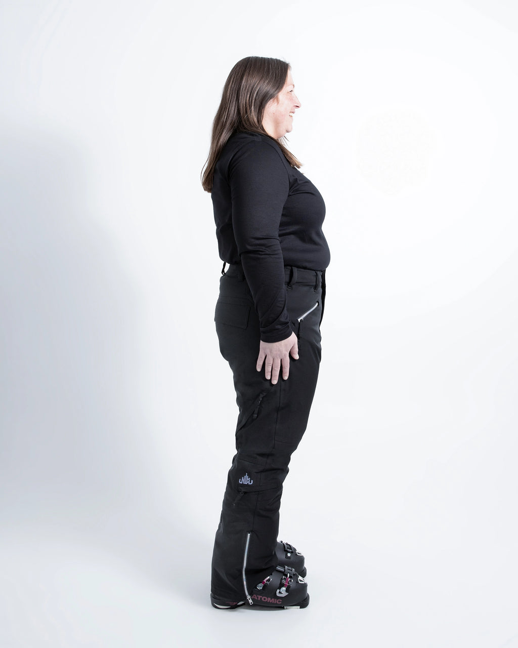 Black - Mila Snow Pant REGULAR - Nobody's Princess #colour_black