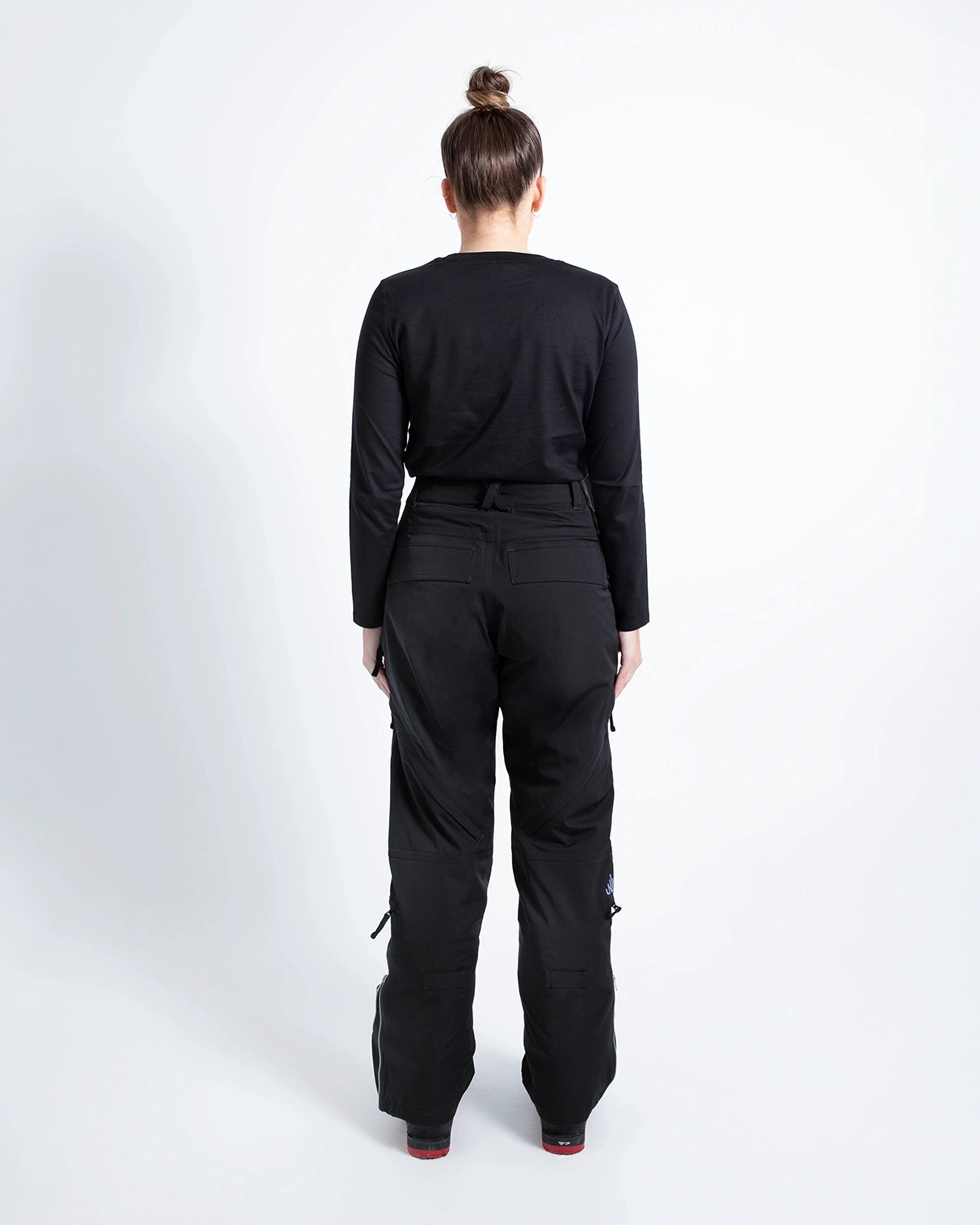Black - Mila Snow Pant SHORT - Nobody's Princess #colour_black