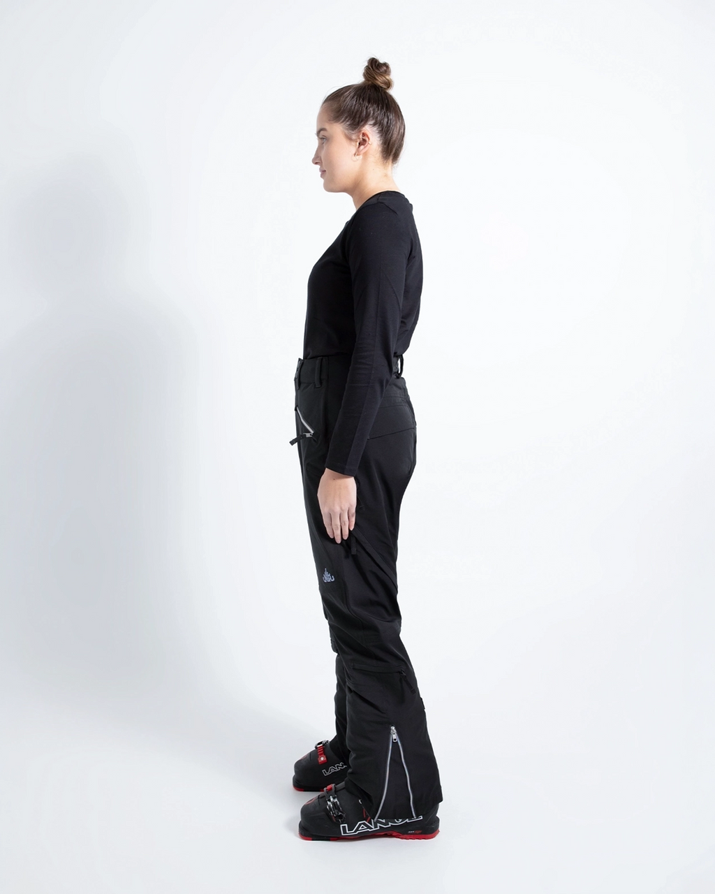 Black - Mila Snow Pant SHORT - Nobody's Princess #colour_black