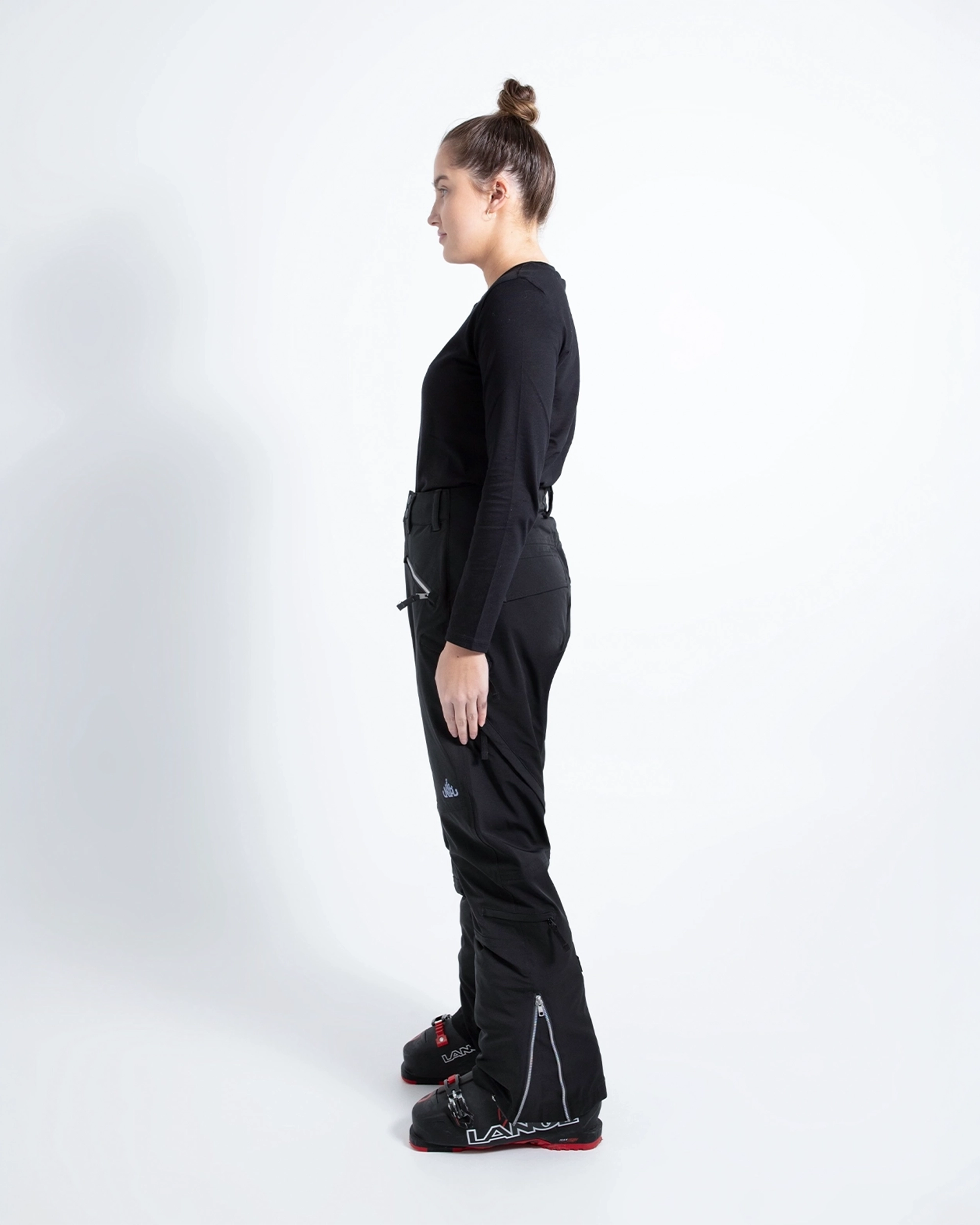 Black - Mila Snow Pant SHORT - Nobody's Princess #colour_black