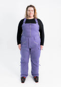Violet - Mila Snow Bib SHORT - Nobody's Princess $Jess is wearing size AU20/US2X #colour_violet