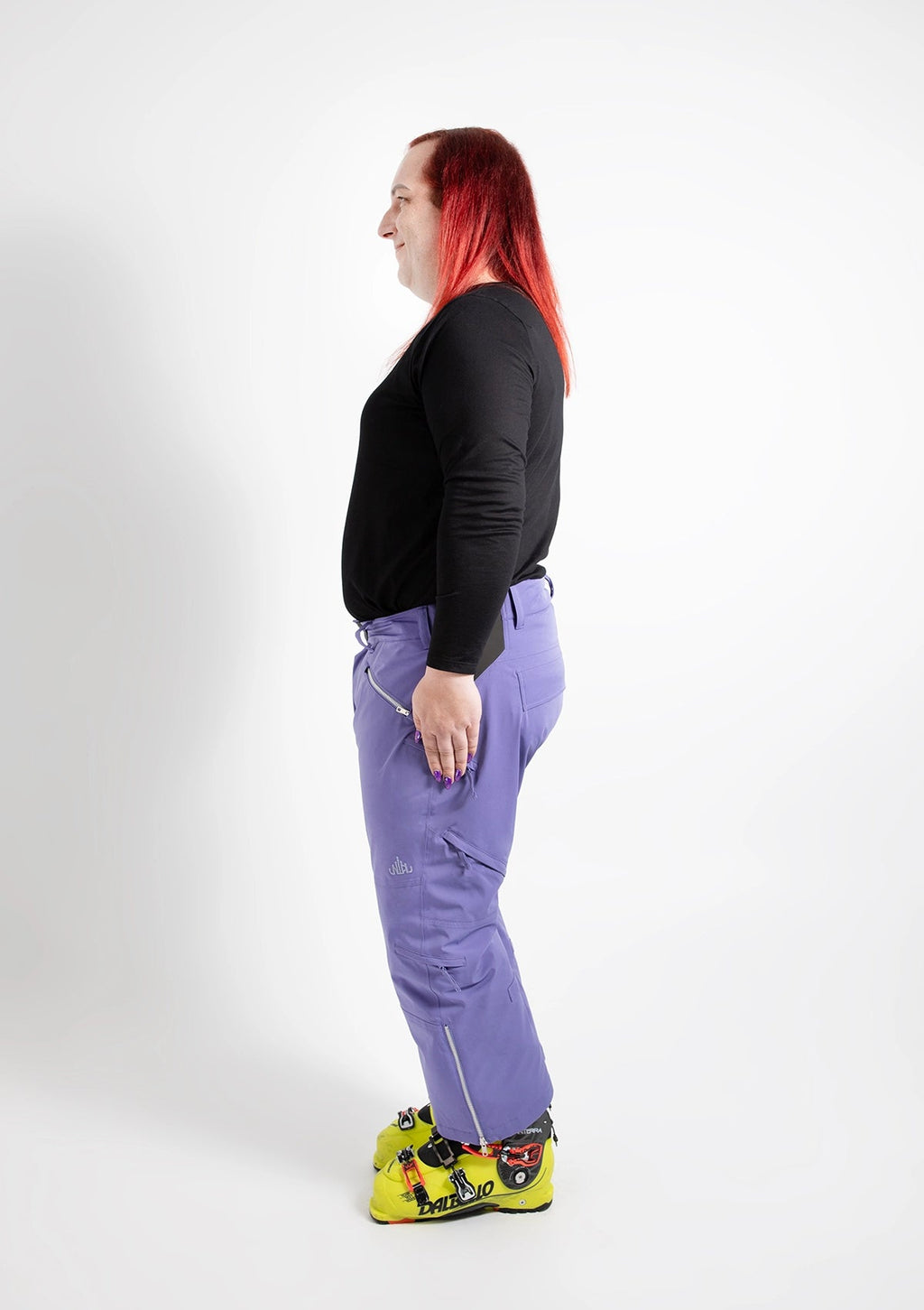 Violet - Mila Snow Pant REGULAR - Nobody's Princess #colour_violet