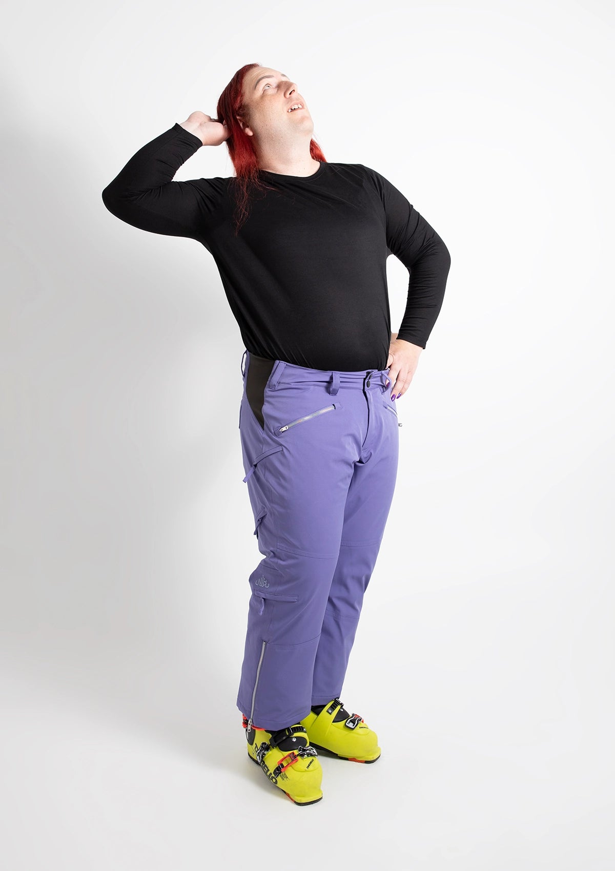 Violet - Mila Snow Pant REGULAR - Nobody's Princess #colour_violet