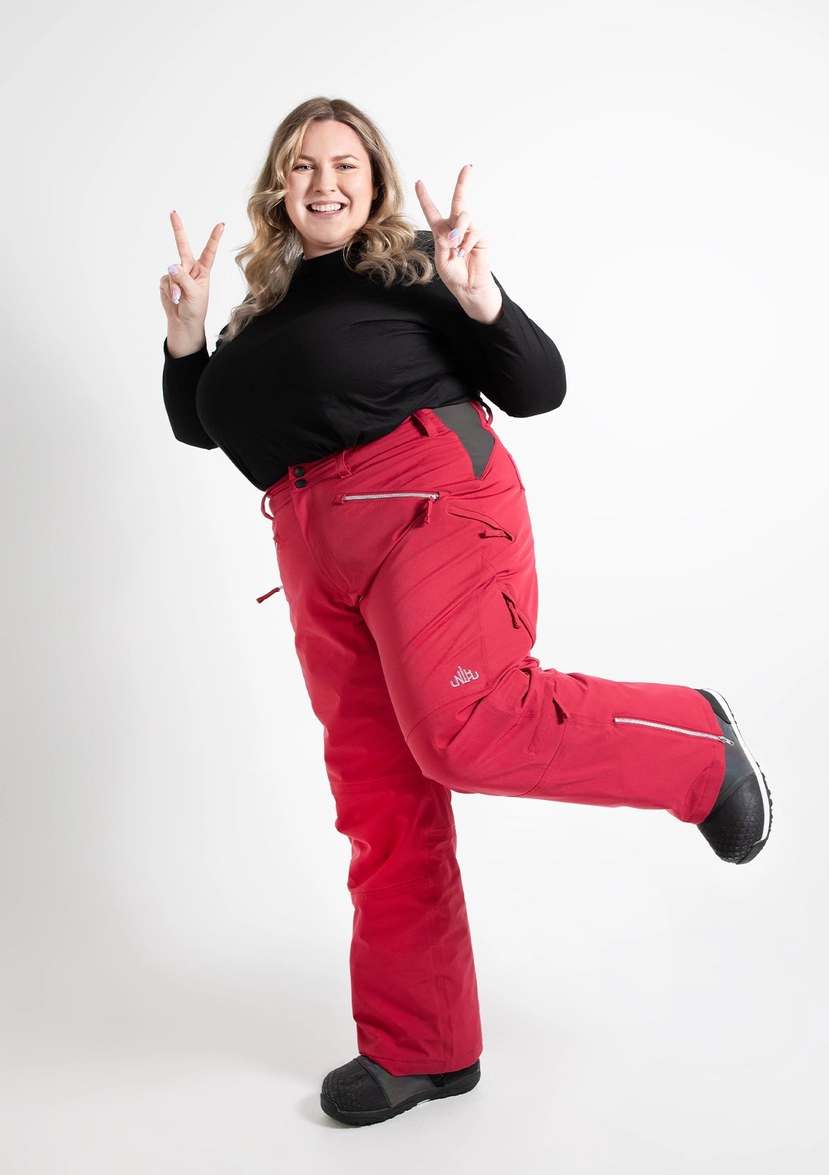 Raspberry - Mila Snow Pant REGULAR - Nobody's Princess #colour_raspberry