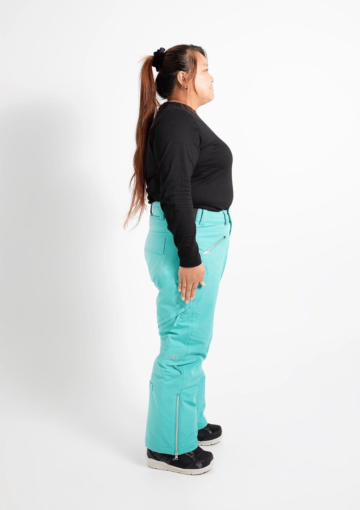 Aqua - Mila Snow Pant REGULAR - Nobody's Princess #colour_aqua