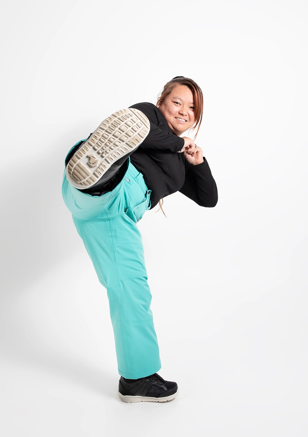 Aqua - Mila Snow Pant REGULAR - Nobody's Princess #colour_aqua