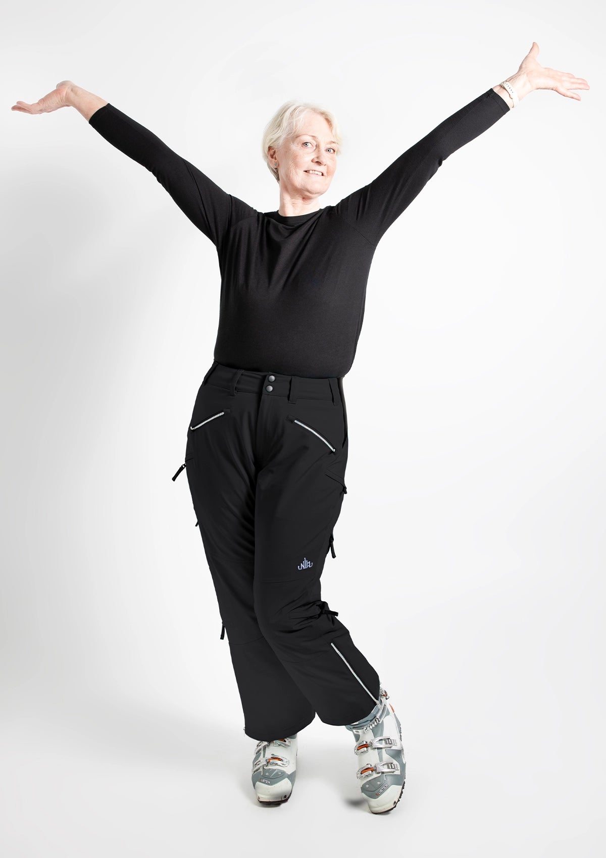 Black - Mila Snow Pant REGULAR - Nobody's Princess #colour_black