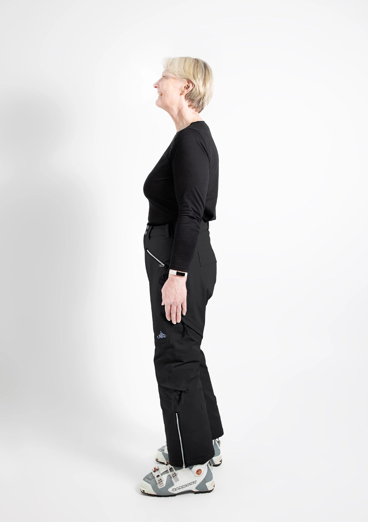 Black - Mila Snow Pant REGULAR - Nobody's Princess #colour_black