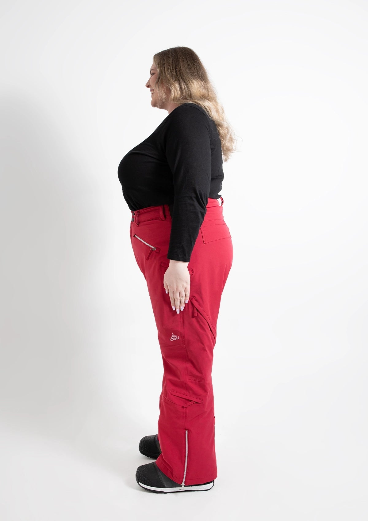 Raspberry - Mila Snow Pant REGULAR - Nobody's Princess #colour_raspberry