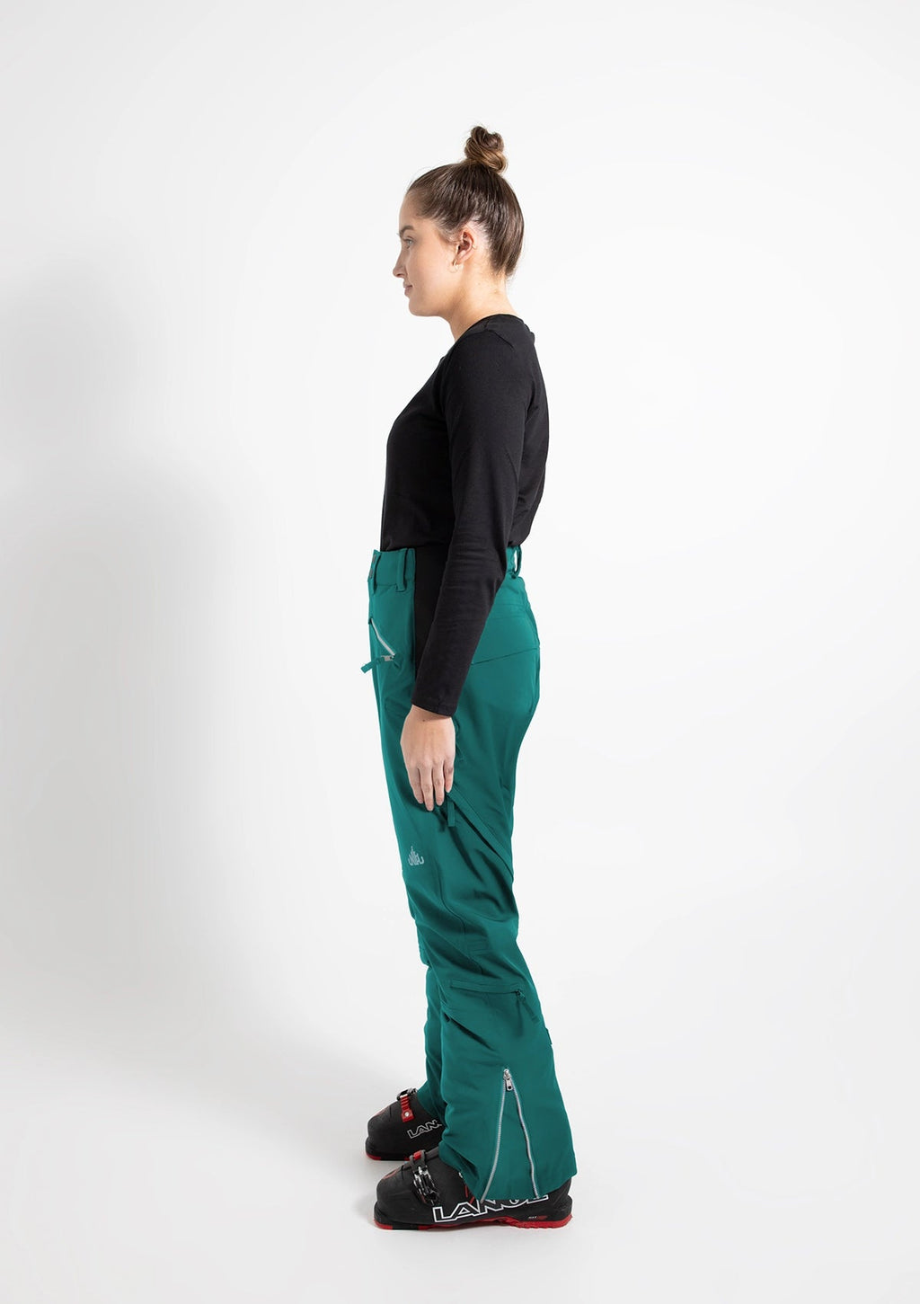 Moss - Mila Snow Pant REGULAR - Nobody's Princess #colour_moss